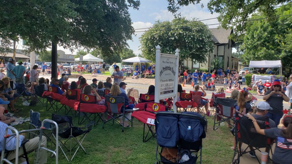 July 4th Parade and Picnic First Presbyterian Church Granbury